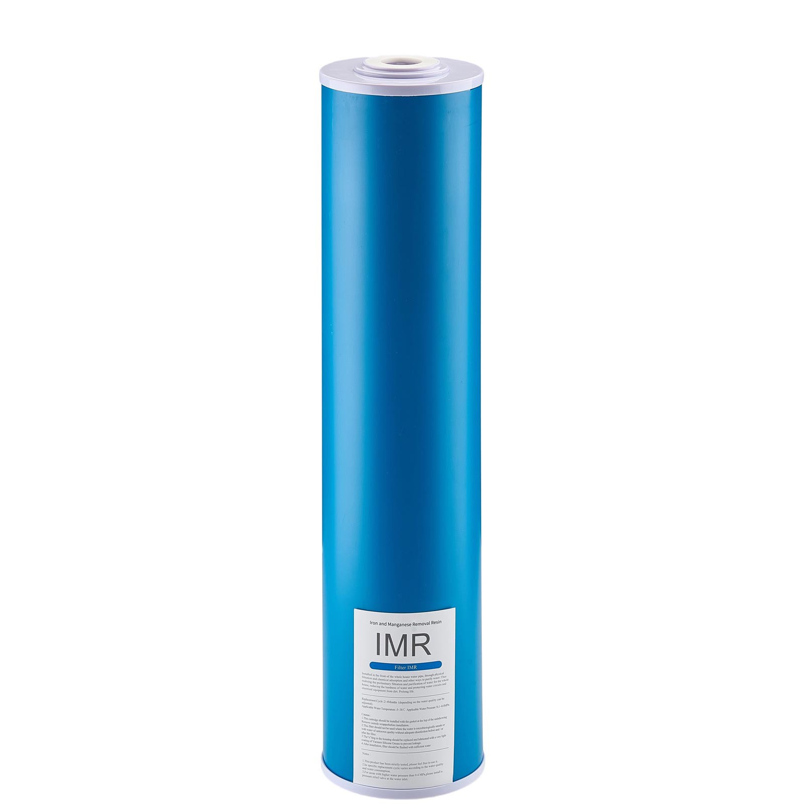 Whole House Water Filter Replacement Cartridge IMR 4.5″ x 20″ Iron & Manganese
