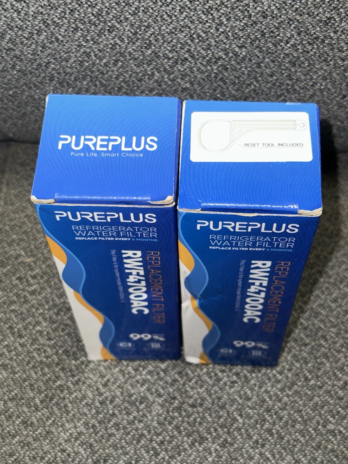 PUREPLUS RWF4700AC Replacement for LG – 2 Pack w/ Reset Tool