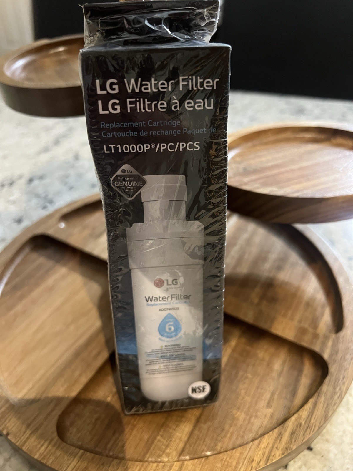 LG Water Filter Replacement Cartridge LT1000P/PC/PCS New and Sealed
