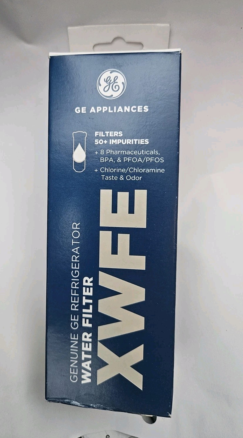GE XWFE Refrigerator Water Filter – Genuine Replacement New Sealed.