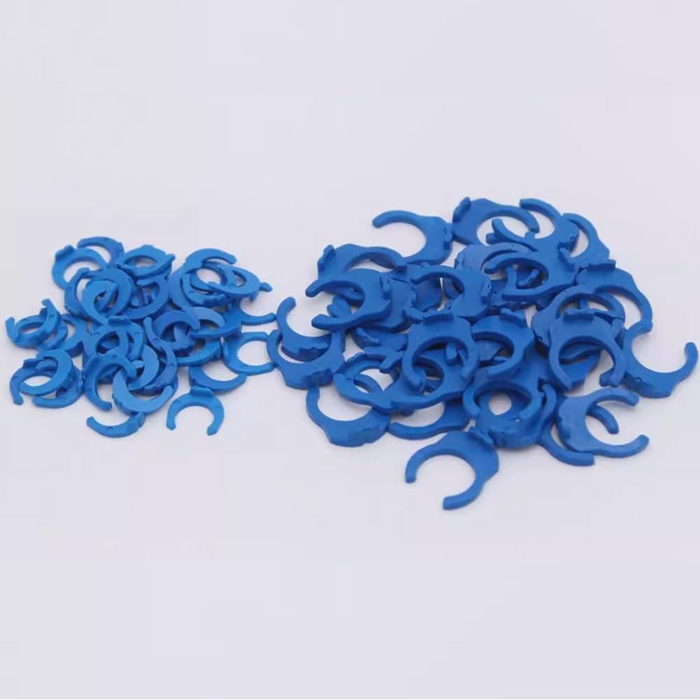 RO Water Filter Locking Clips 100 Pcs 1/4 3/8