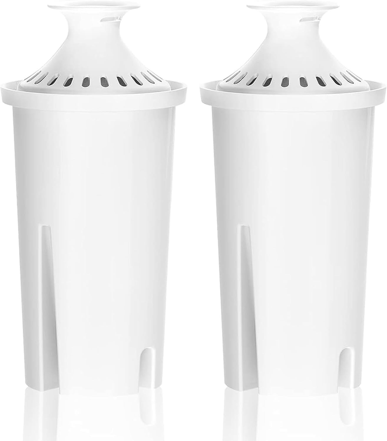 2 Count Water Filter Replacement, Brita Compatible, Lead-Free, Activated Carbon