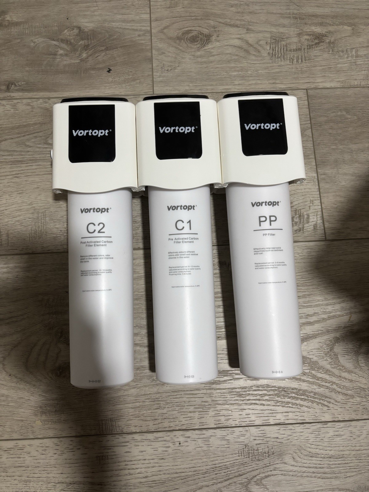 Under Sink Water Filter System 3 Stage Filtration F01 (3 Filters)