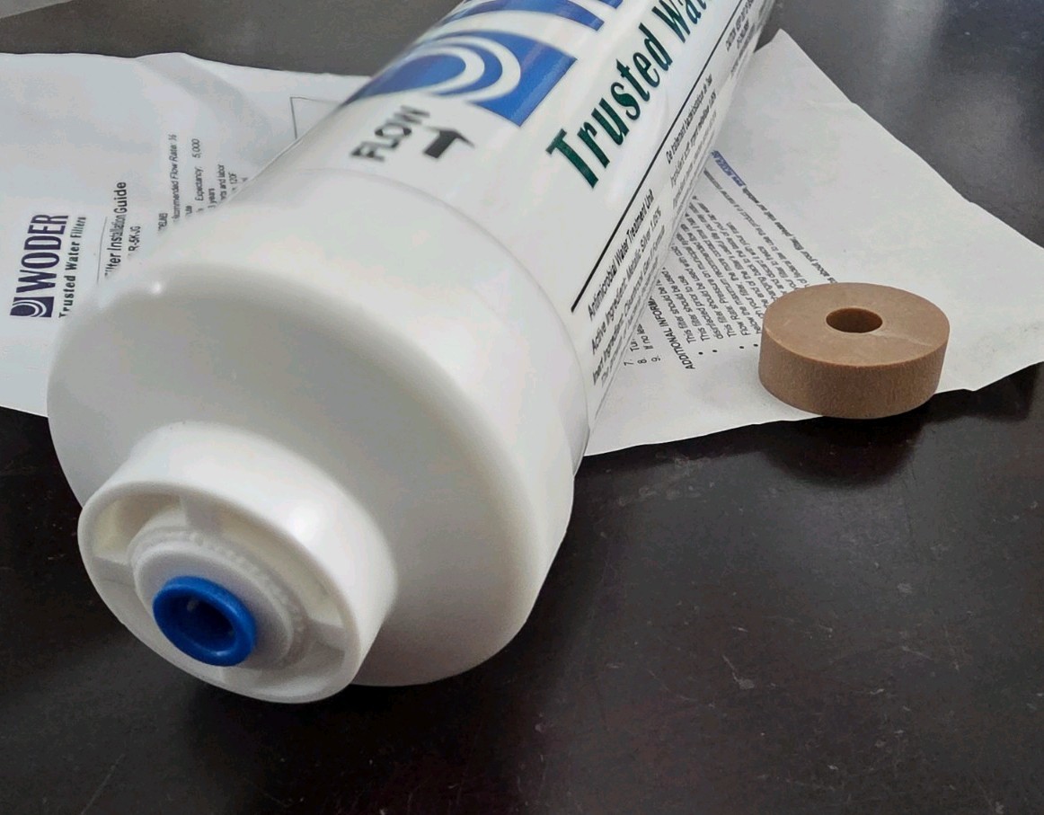 WODER CLR-5K-JG – Universal Inline Water Filter Cartridge 5,000 Gallon White