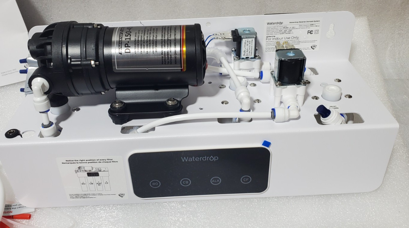 WATERDROD WD-RT44D-WAD 8 Stage Alkaline Drinking Reverse Osmosis Filter System