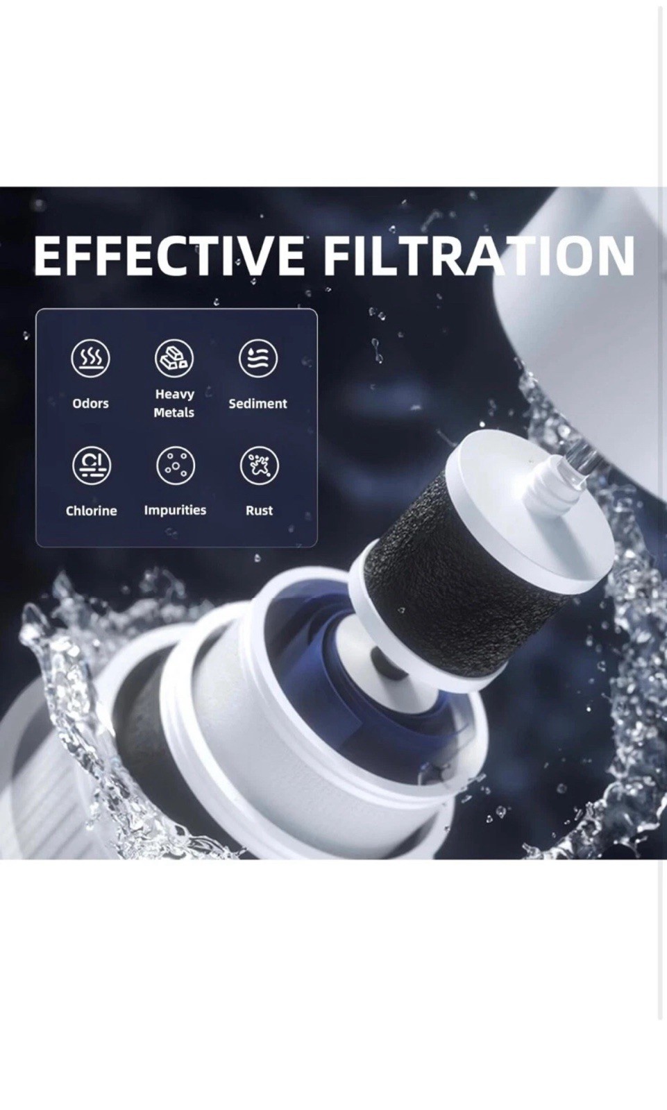 2 Packs Water Filter Replacement for Elkay 51300-C, Filters Compatible with Elka