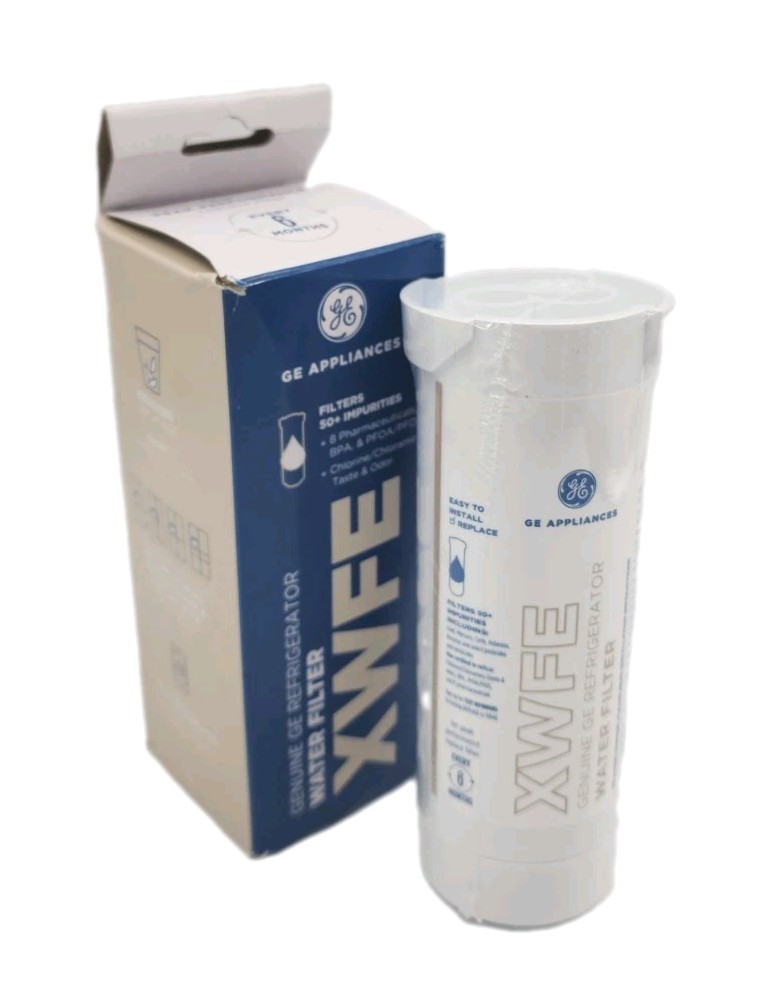 Genuine GE XWFE Refrigerator Water Filter 50+ Impurities No Chip