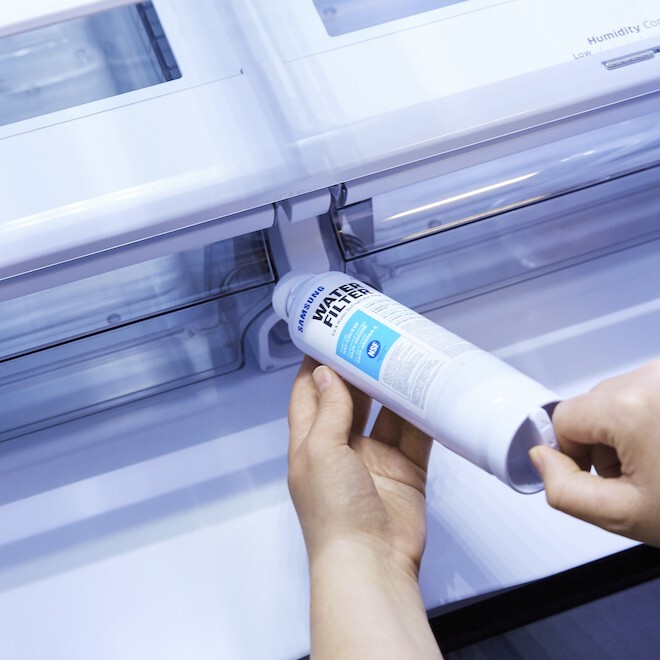 Samsung Side-by-Side & French Door Refrigerator Water Filter – Pack of 2