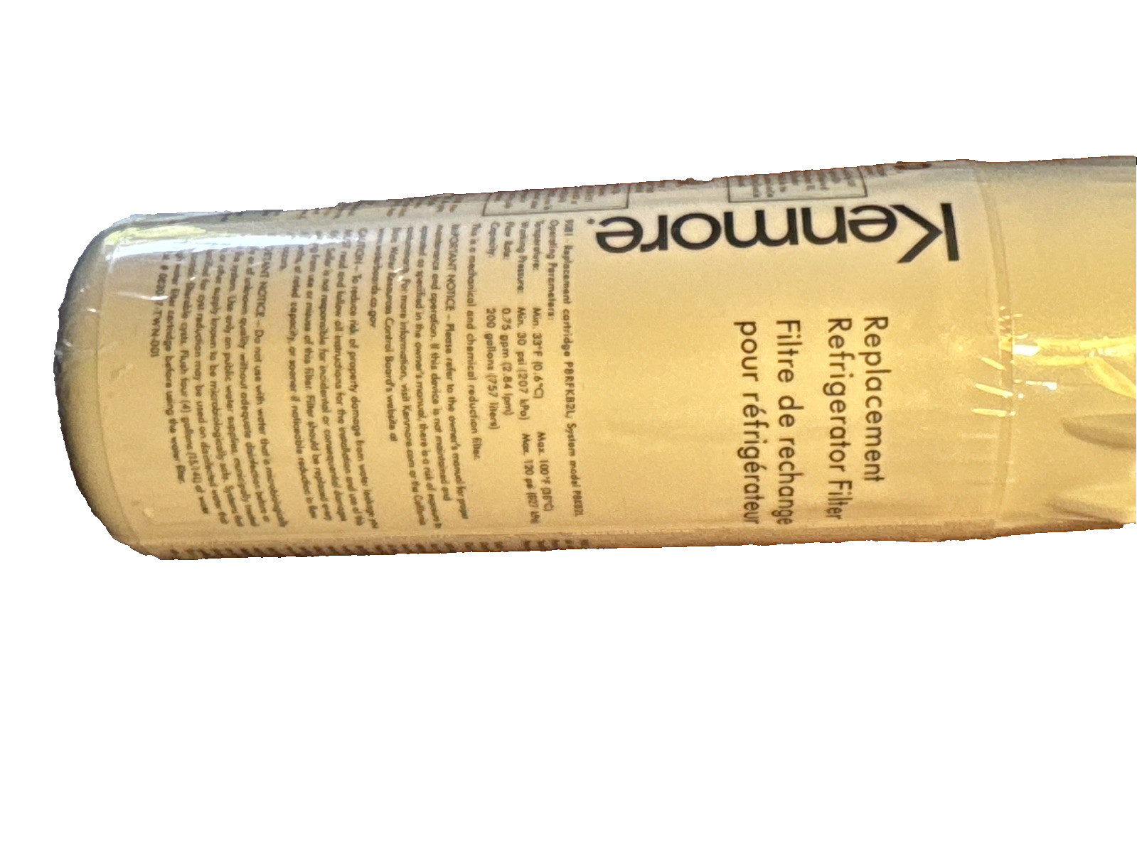 Kenmore 46-9081 Refrigerator Water Filter New Replacement Cartridge