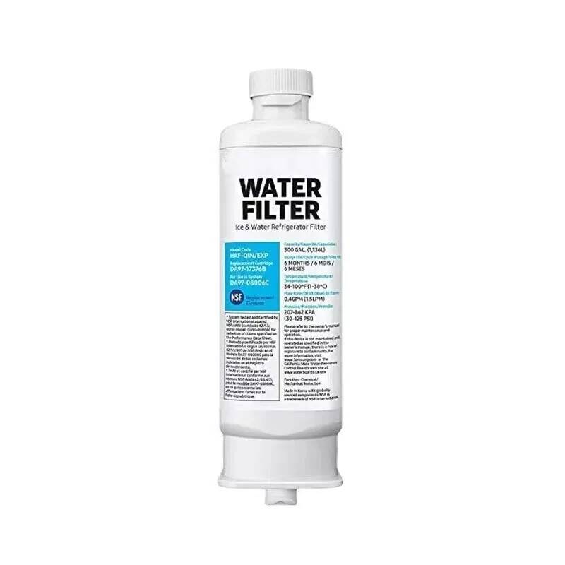 2 PACK Genuine Samsung DA97-17376B HAF-QIN/EXP REFRIGERATOR Water Filter
