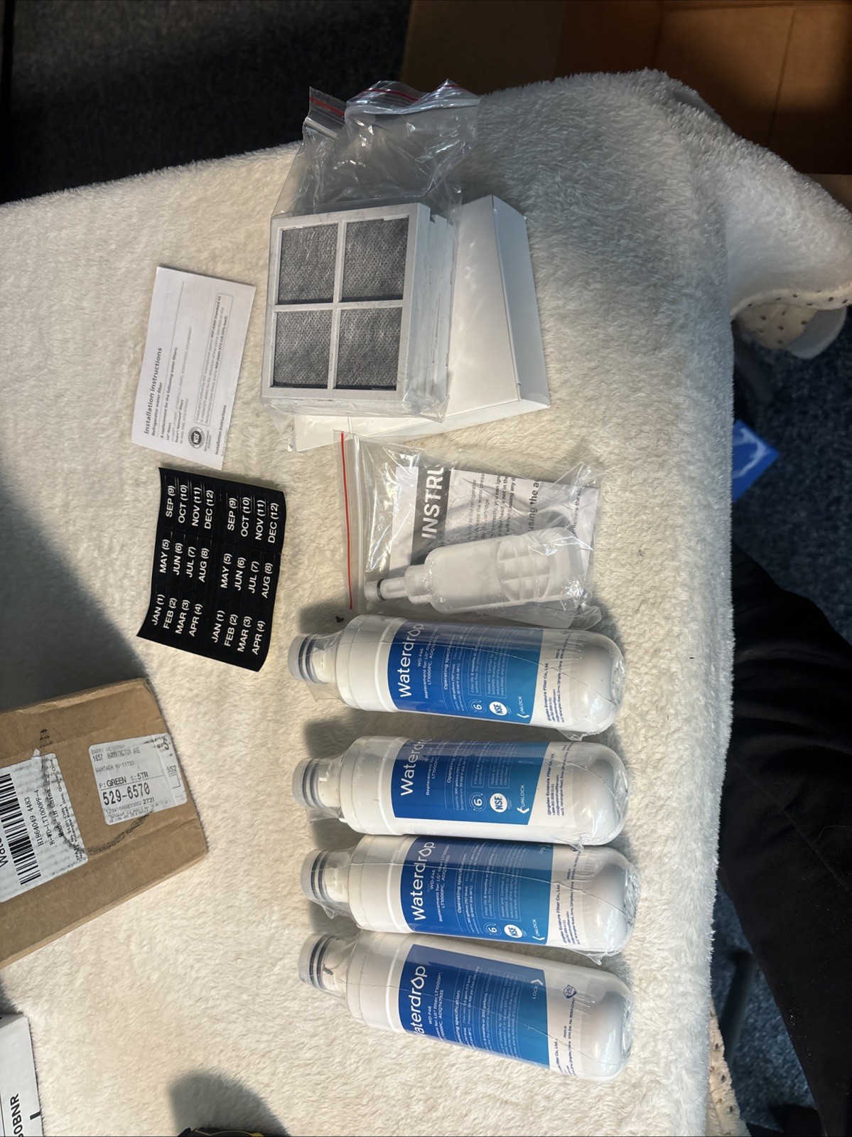 4pk-Waterdrop WD-F46 Water Filters , Tool, Box, Manual NEW