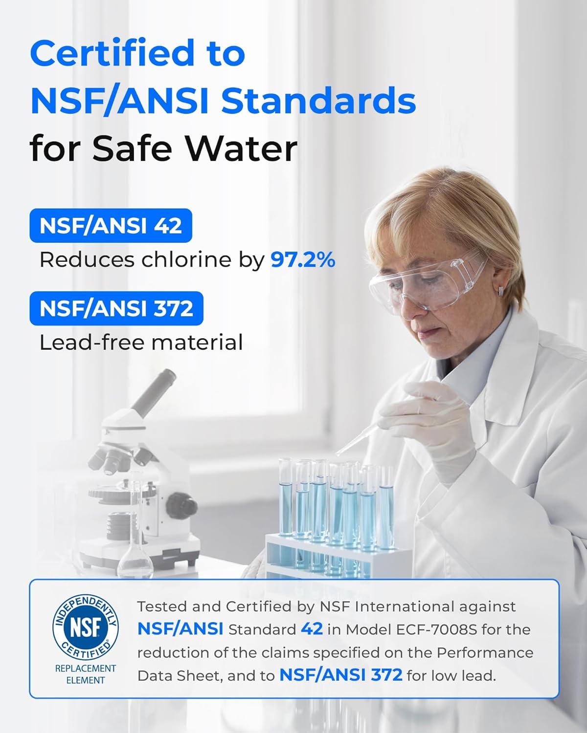 Waterdrop NSF Certified Water Filter(6 Count)