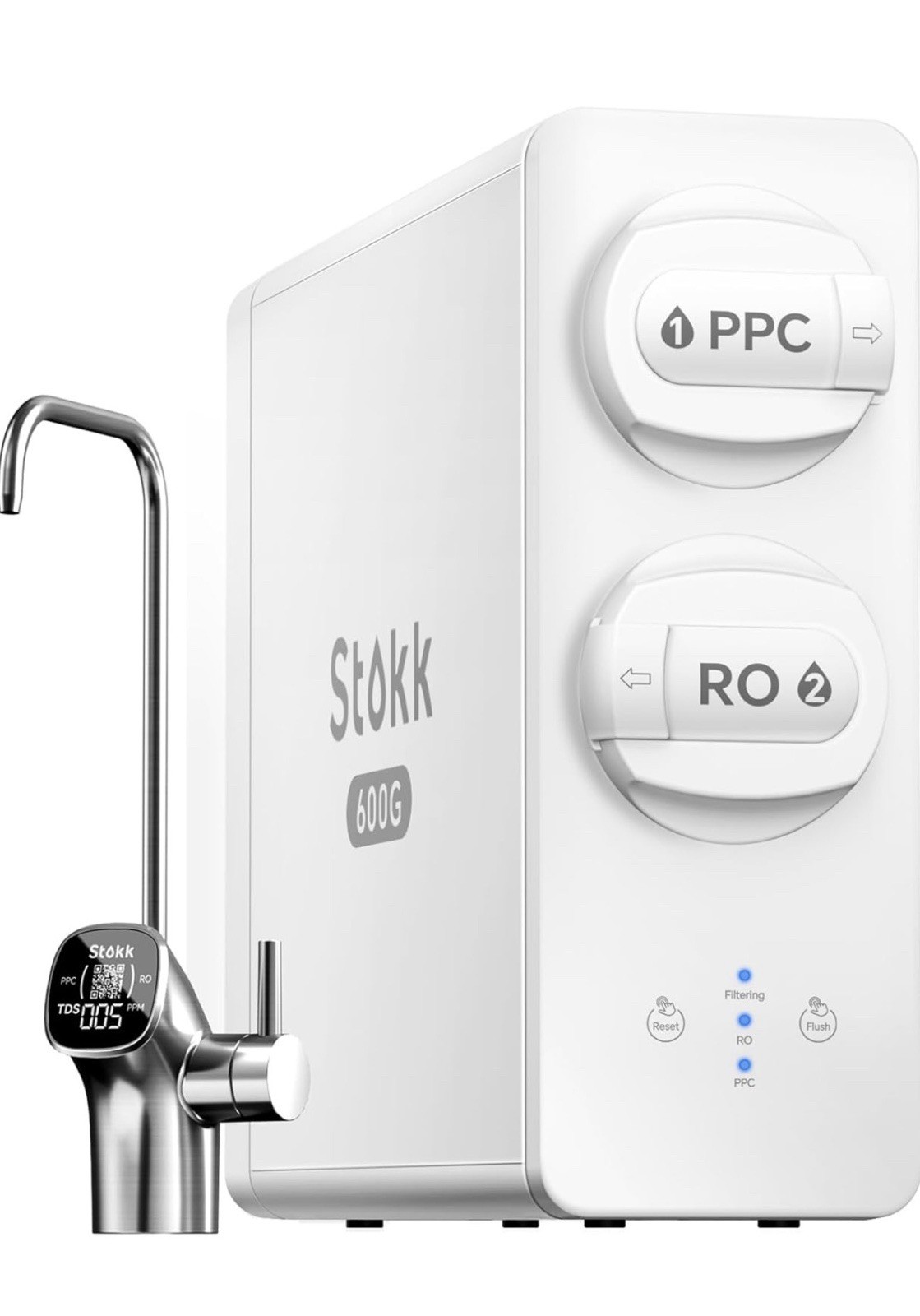 Stokk S1 Plus Reverse Osmosis System, 8 Stage Tankless Water Filtration. New