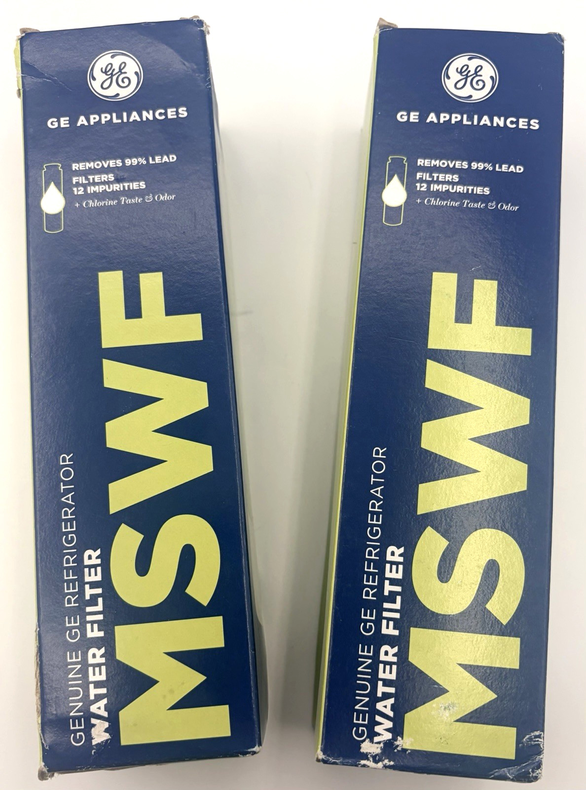 GE Appliances Genuine OEM MSWF Refrigerator Water/Ice Filter For 12+ Impurities