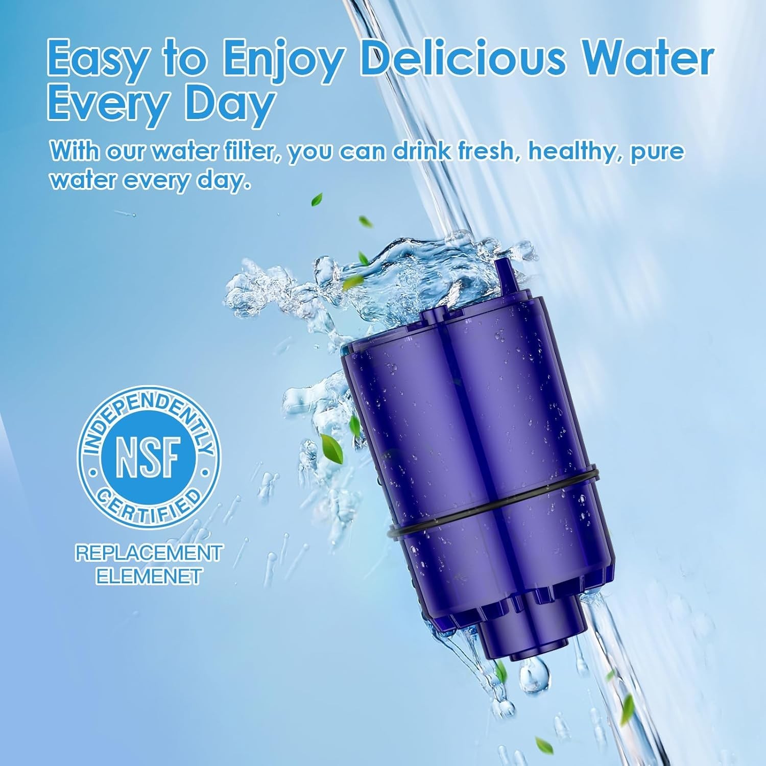 Faucet Water Filter Replacement Fit for All PUR, for PUR plus Faucet Filtration