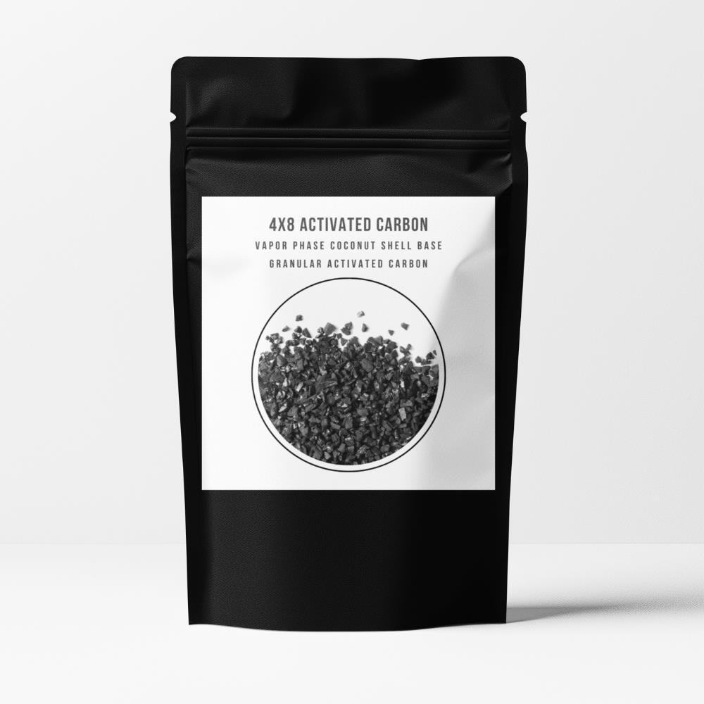 4×8 Vapor Phase Coconut Shell Granular Activated Carbon