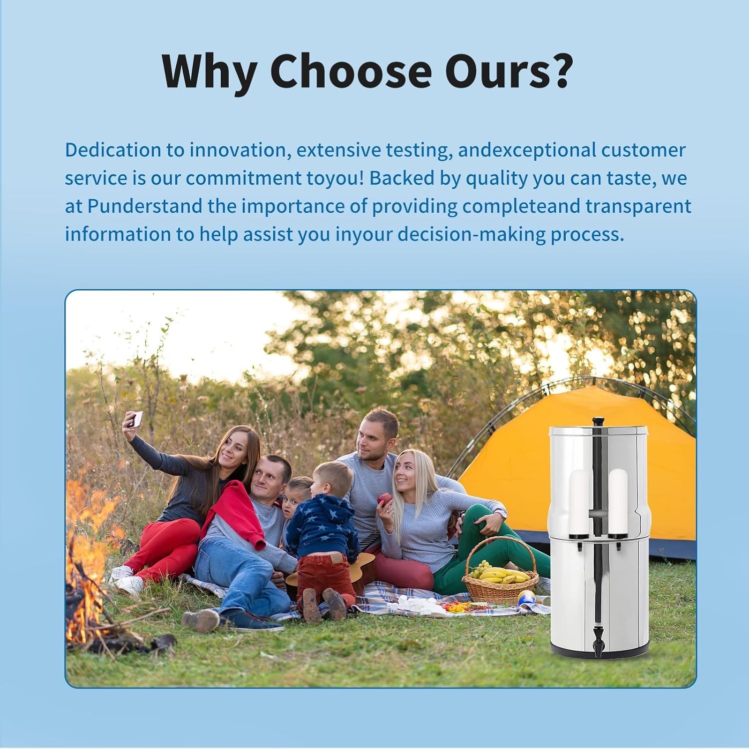 2 Pack 7″ Ceramic Water Filters with Activated Carbon – Superior Purification