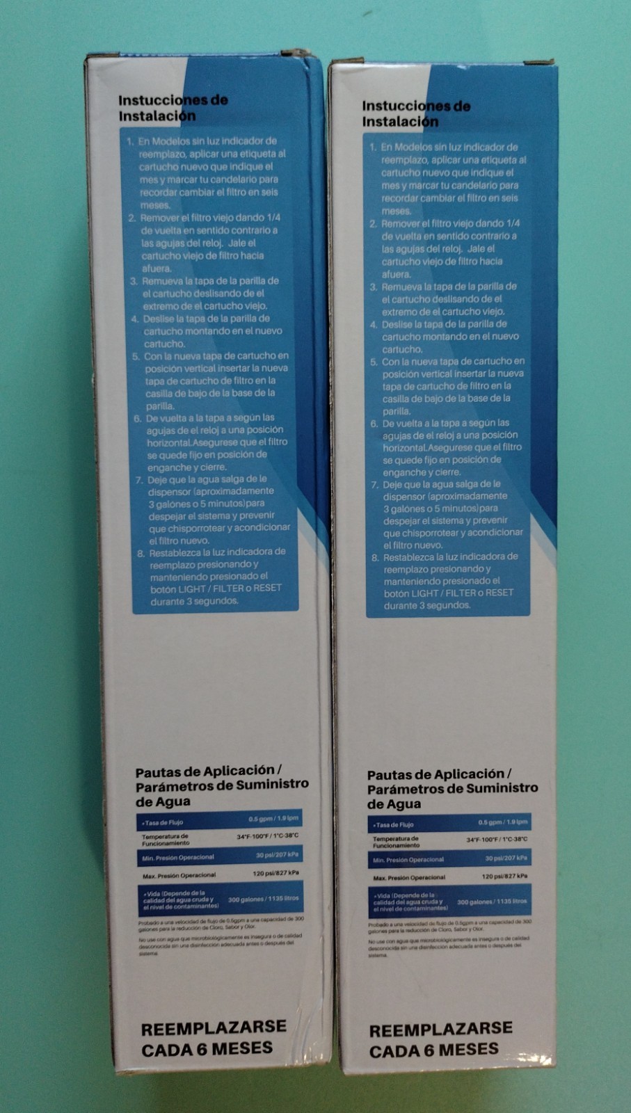 NEW 2 Pack IcePure RWF0500A Refrigerator Water FILTERS Replacement