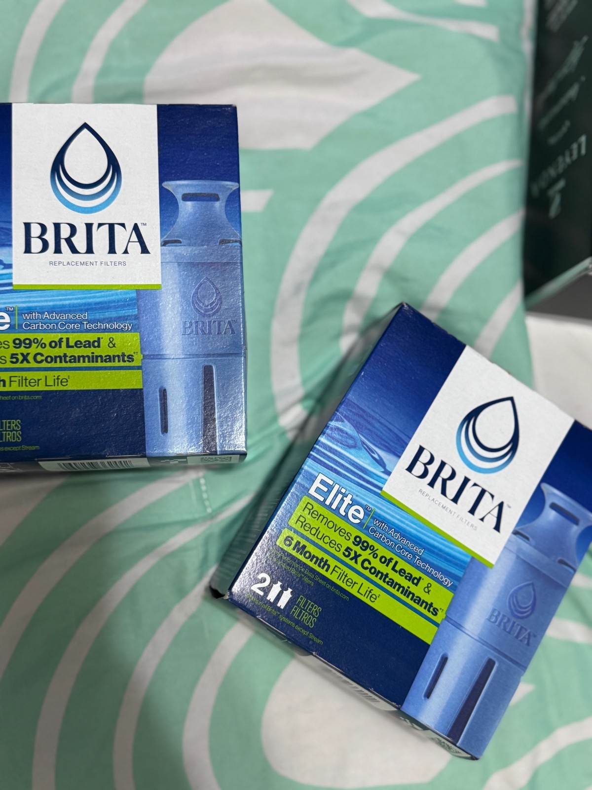 Brita Longlast Replacement Filters for Pitchers Dispensers – 4 Count (2 boxes)