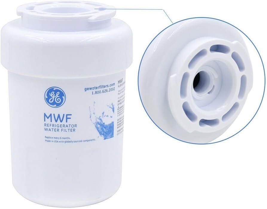 General Electric Tool Free Refrigerator Replacement Water Filter MWF