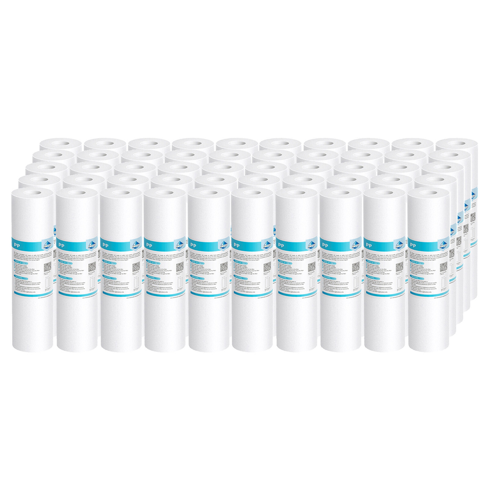 5/10 Micron 10×2.5″ Sediment Water Filter Whole House Cartridges Replacement NSF