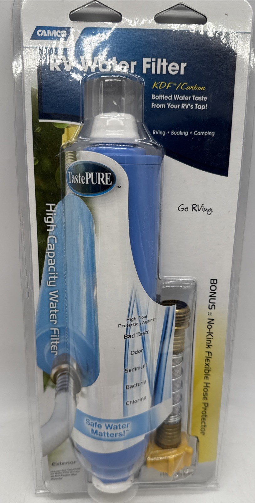 Camco RV Water Filter Lot Pentek Inline Filter GS-10ro-4 Water Filters NEW