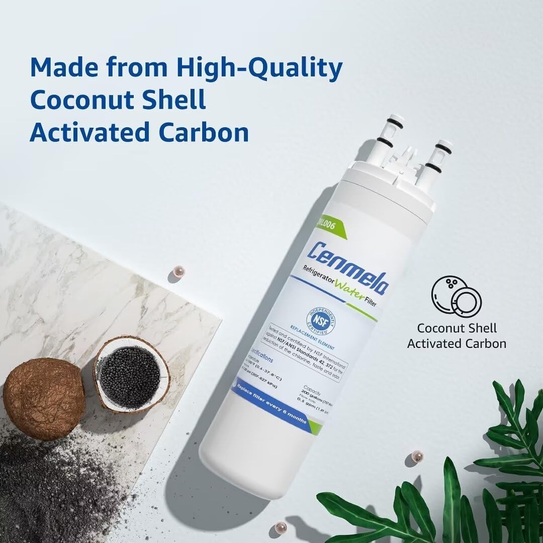 Innovative WF3CB Water Filter – 3 Pack of NSF Certified Carbon Fiber Quality