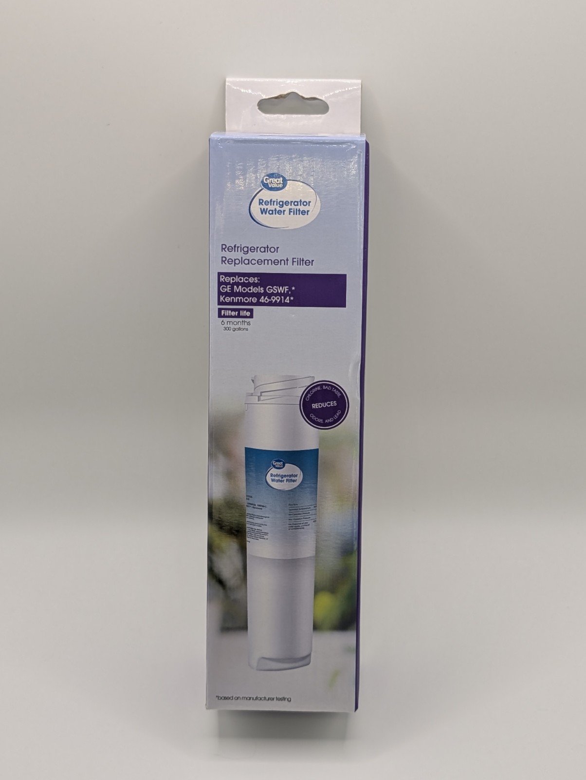 Great Value Refrigerator Water Filter Replacement GE Models GSWF Kenmore 46-9914