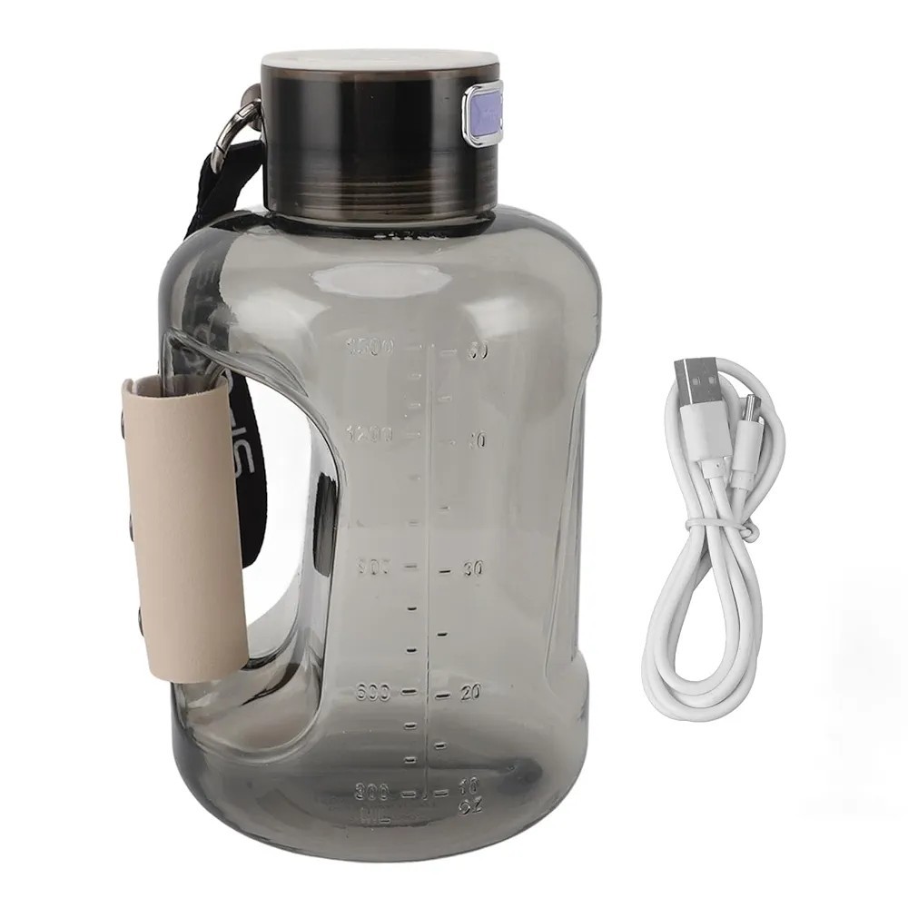 1.5L Portable Hydrogen Water Bottle Generator with SPE PEM Technology, Hydrogen