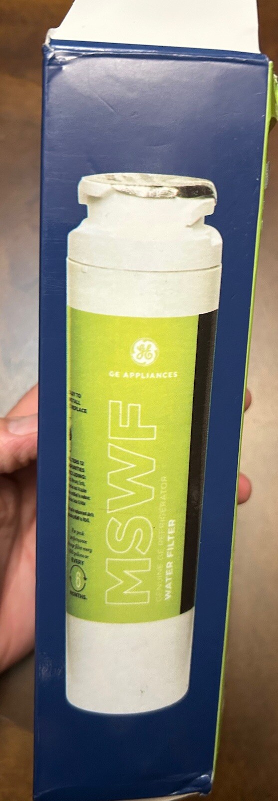 1 PACK GE MSWF SmartWater Refrigerator Replacement Water Filter New, USA