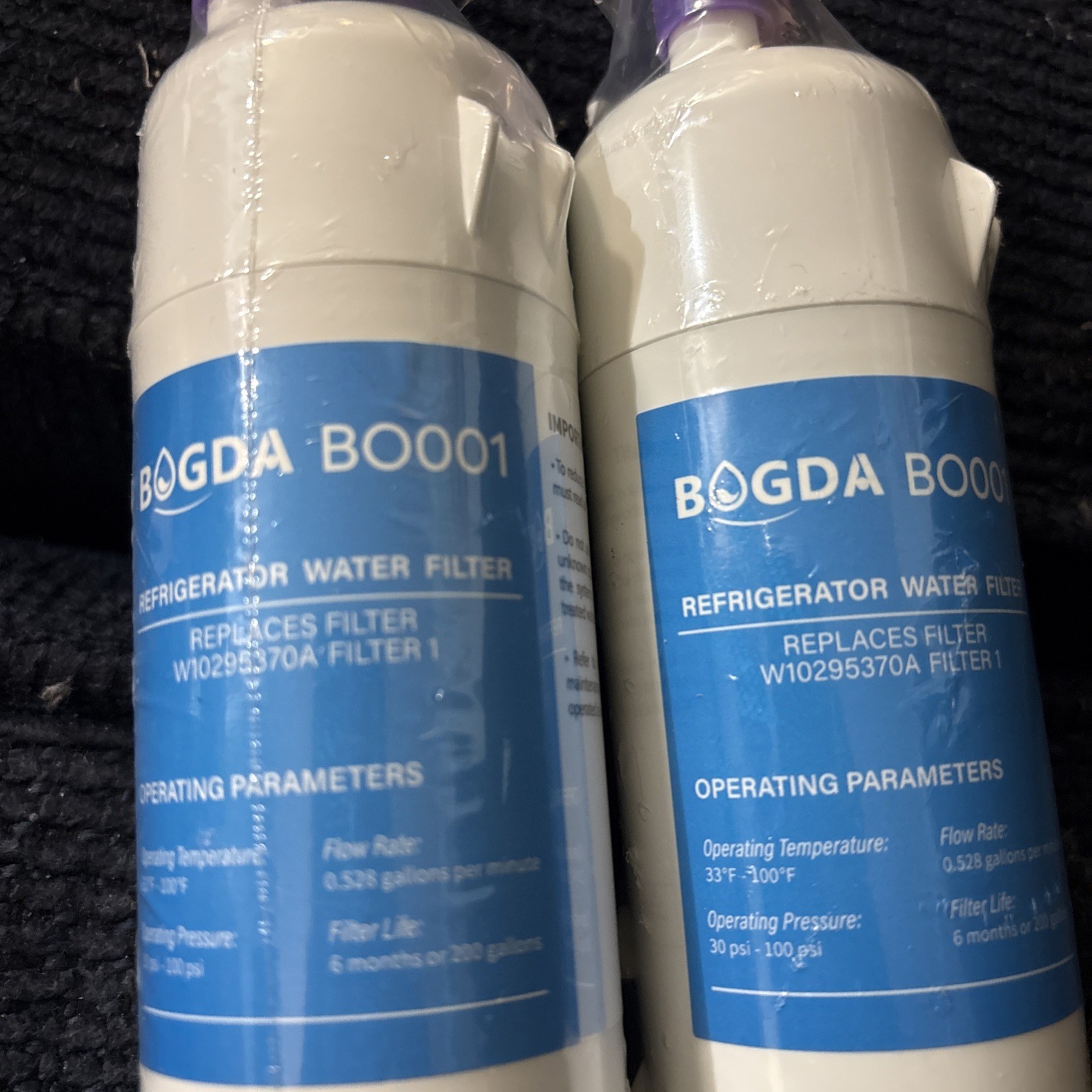 2 count Water Filter B0001