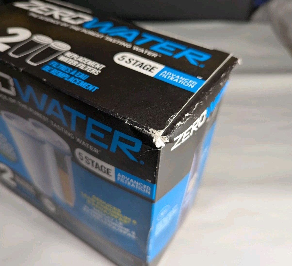 Zero Water 5 Stage Advanced Filtration 2 Pack Replacement Water Filters ZR-017
