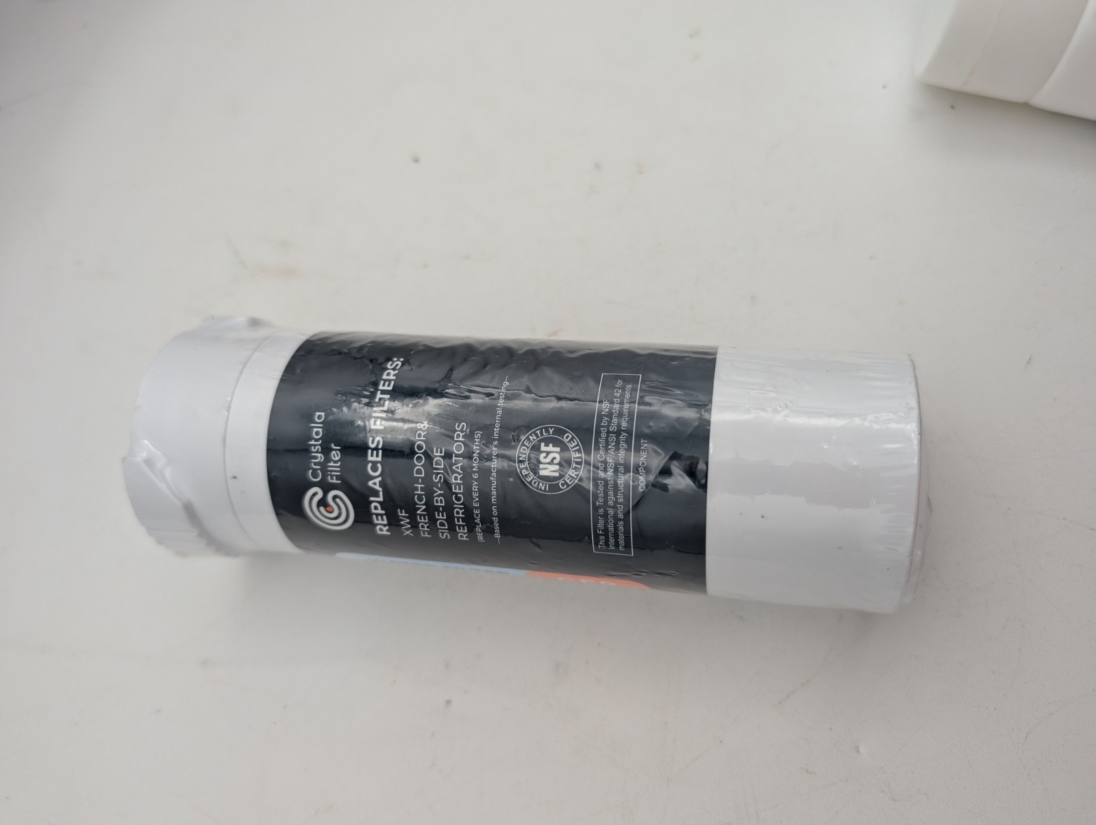 1 Crystala Filter XWF French Doors Side by Side Replace Water Filters in Plastic