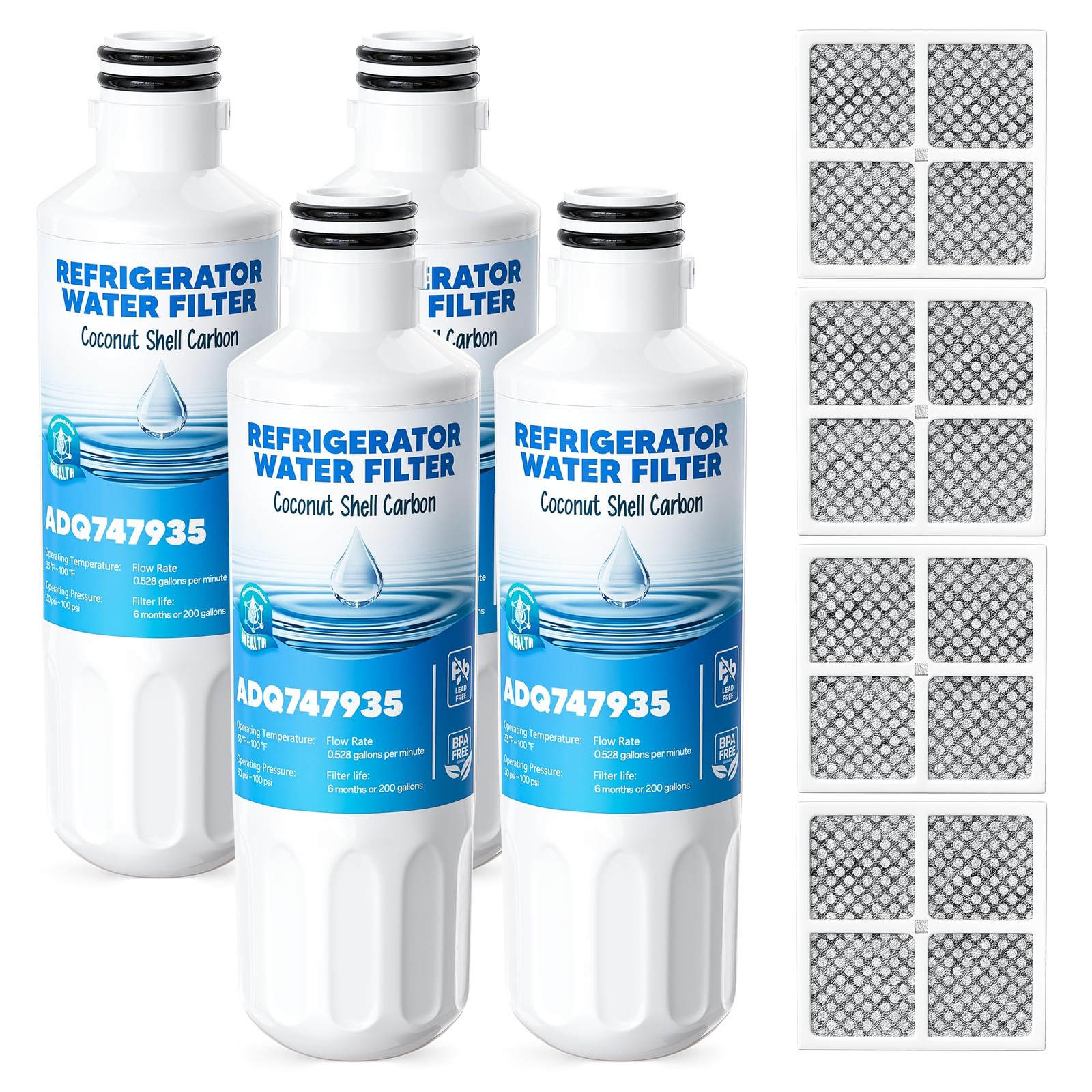 LT1000P Water Filter Replacement Fit for LG Lt1000P/PC/PCS Compatible with LG…