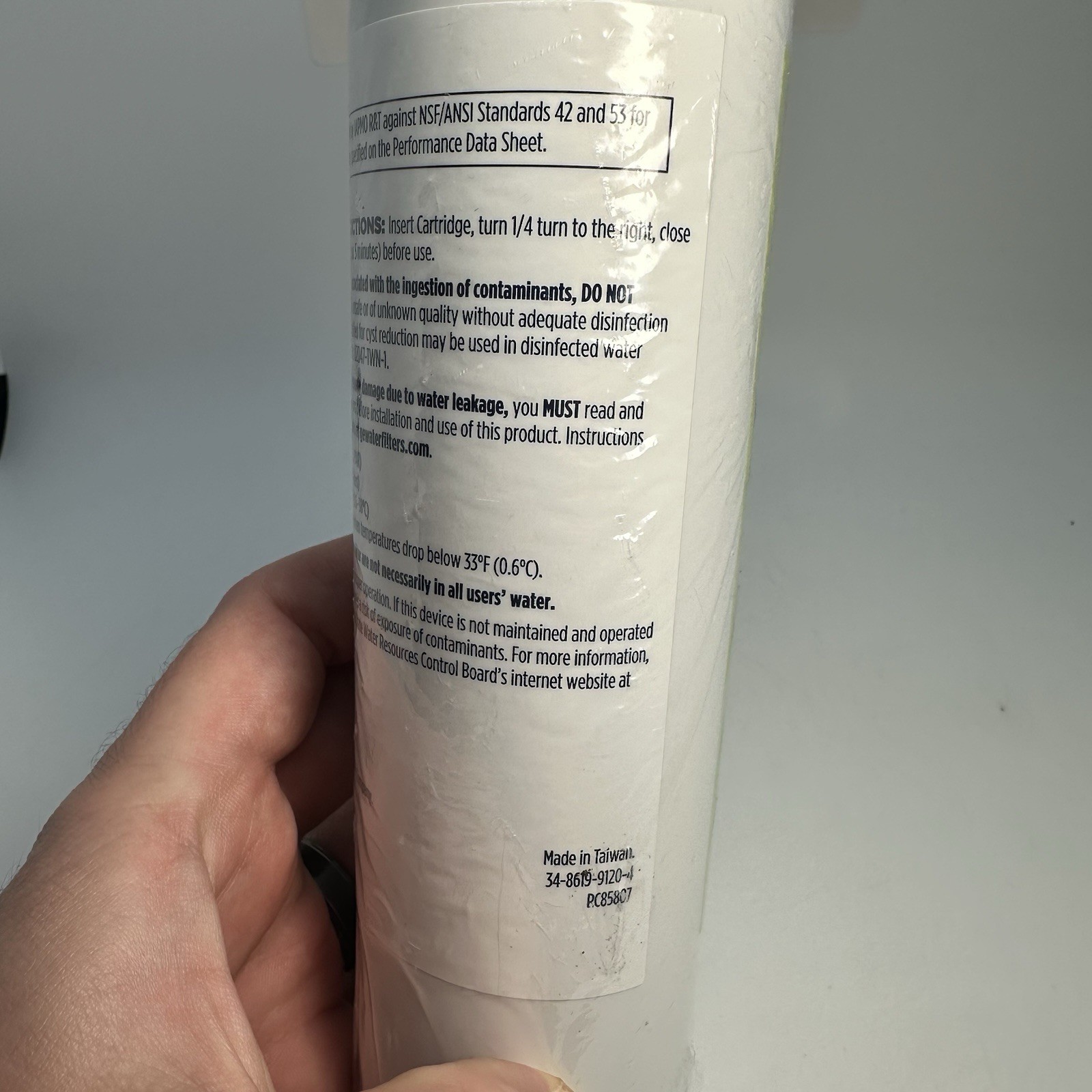 GE Appliances MSWF Genuine Water Refrigerator Filter Cartridge – New w/out Box!