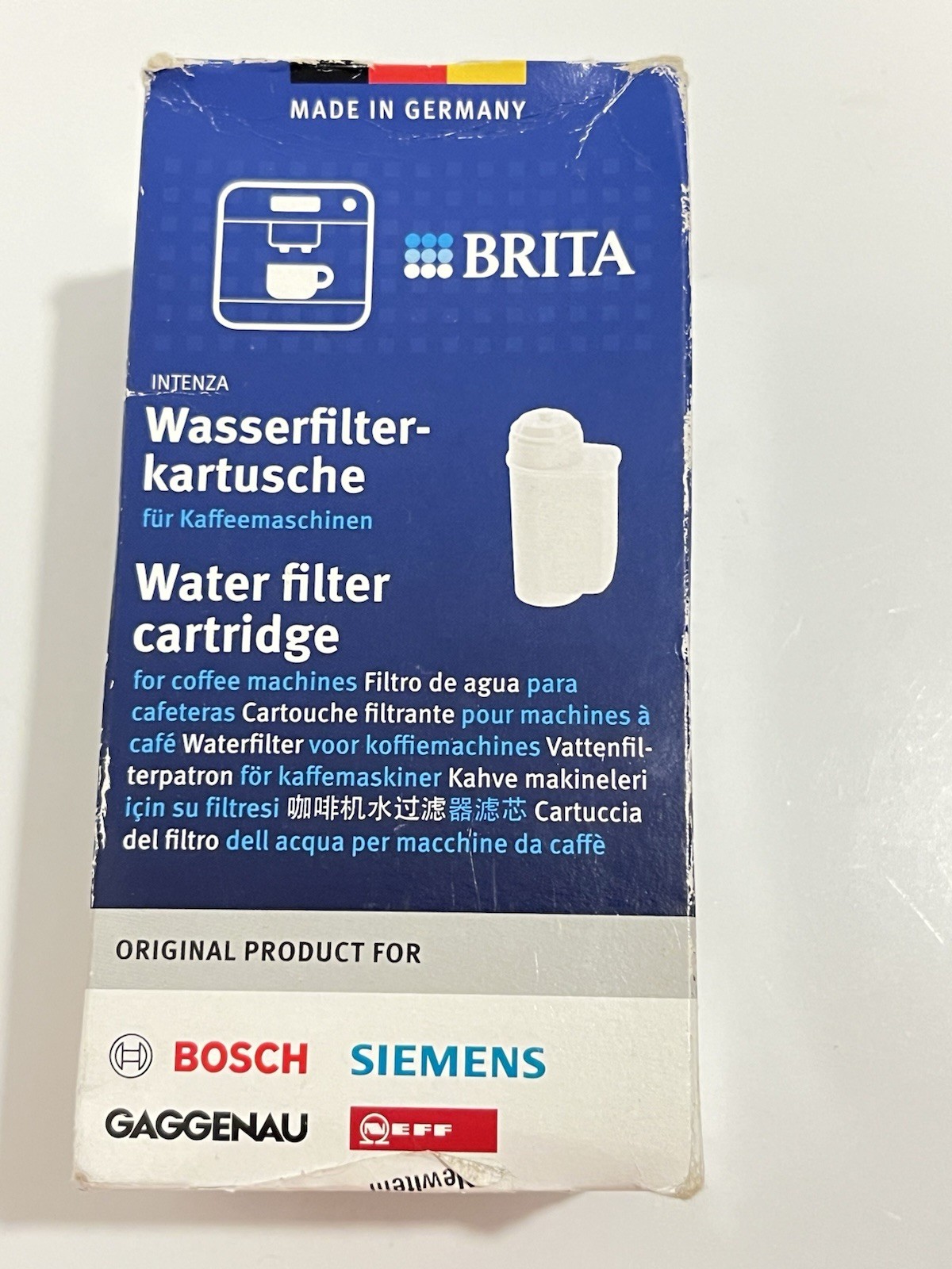 Bosch Brita Intenza 17000705 Water Filter for Coffee Machines