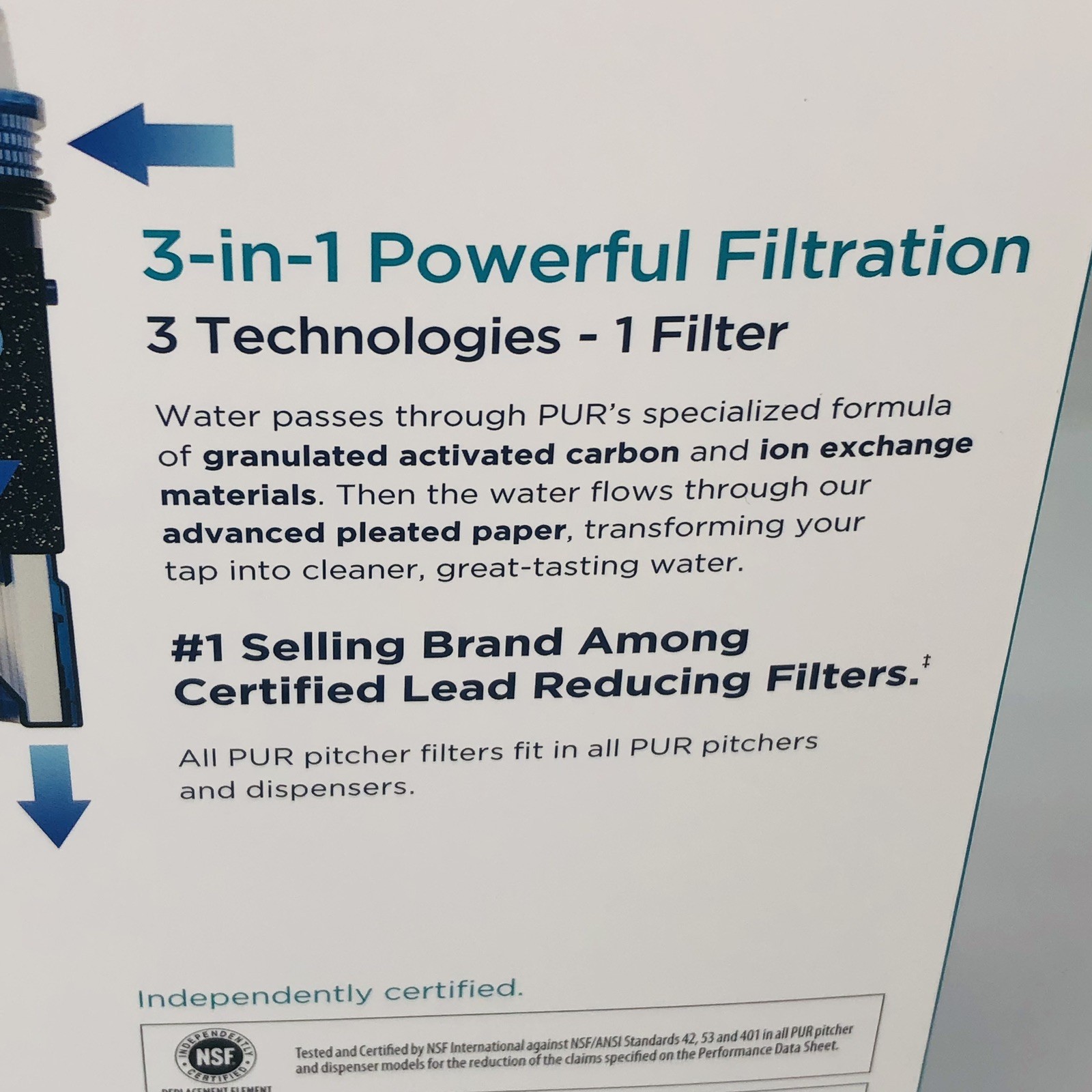 PUR PLUS 7-Cup Lead Reducing Water Filter Pitcher Green w/ 2 New Sealed Filters