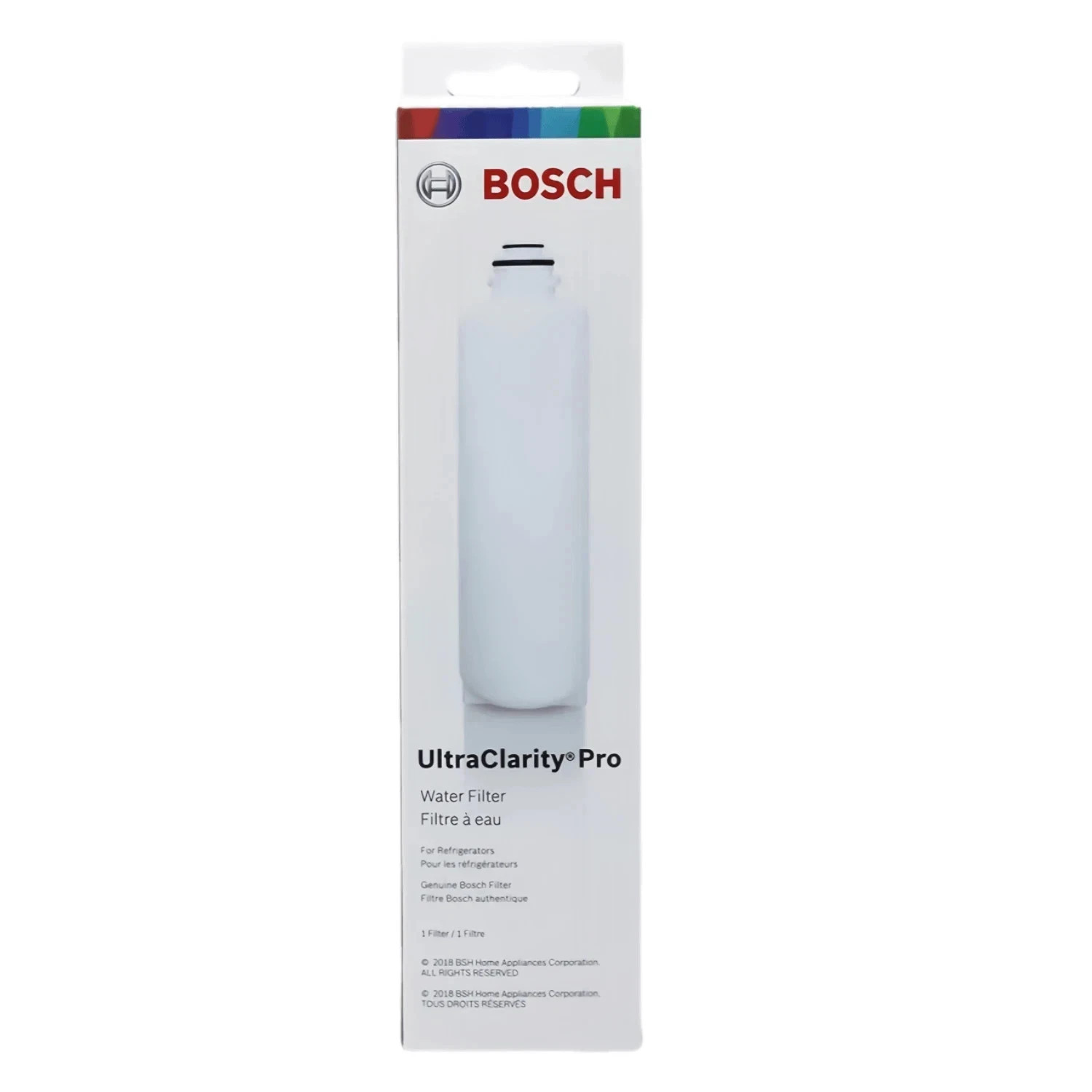 3 PACK Bosch Ultra Clarity Pro BORPLFTR50 Water Filter White #WFS200MF/WFS210MF