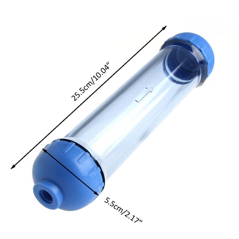 Water Filter Housing for Water Pre-Filtration Suitable for Various Filter Media