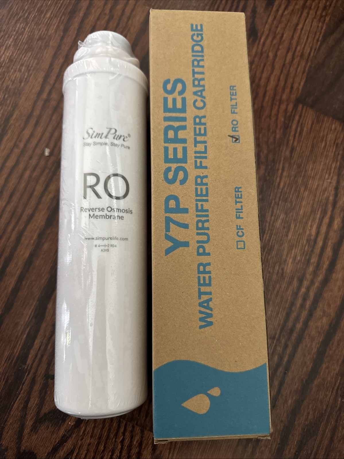 SimPure Y7P/Y7P Series RO Filter Replacement Cartridge New In Box. Free Ship