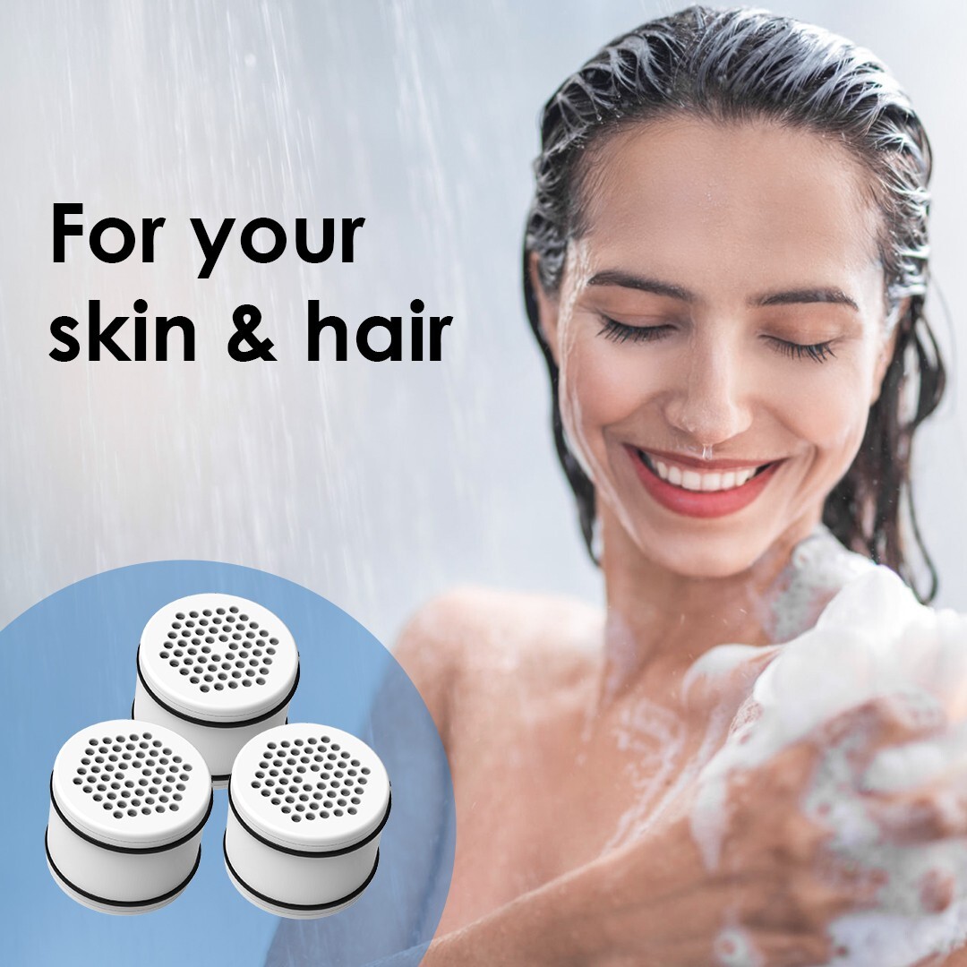 AQUA CREST Shower Water Filter, Compatible with Culligan WHR-140 WSH-C125 2 Pack