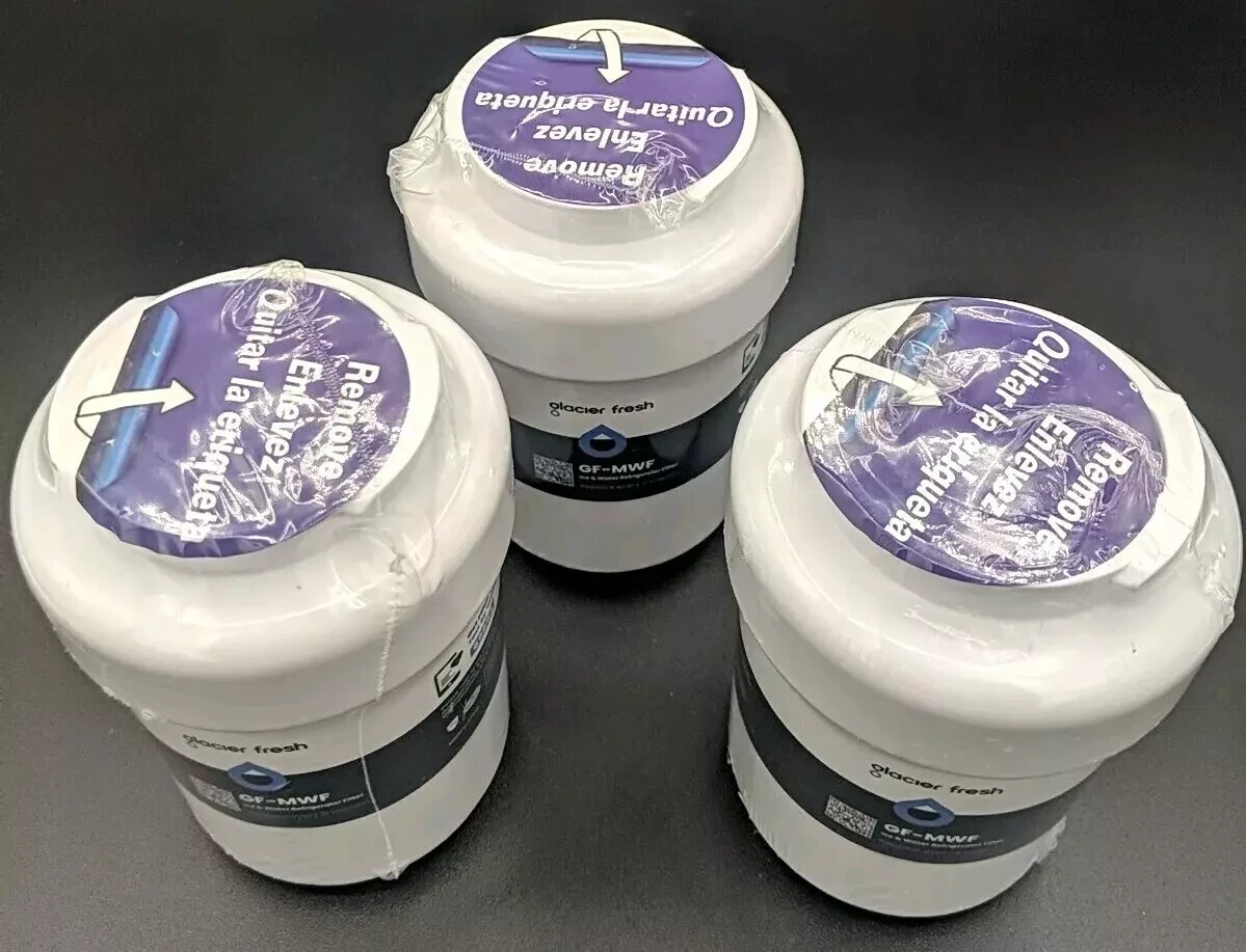 3 PACK Glacier Fresh Filter RWF1060 GF-MWF MWFP MWFA GWF HDX FMG-1 WFC1201 -LL