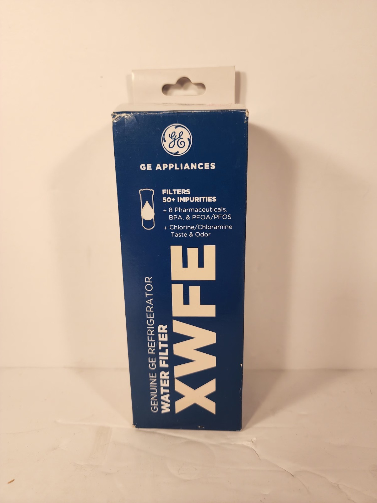 GE – Genuine XWFE Refrigerator Water Filter For Select French Door & Side-by-…