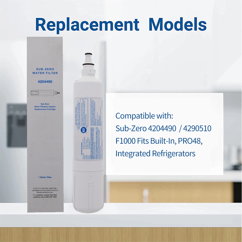 2x Sub-Zero 4204490 Water Filter and Air Cartridge-7042798 Combo Pack