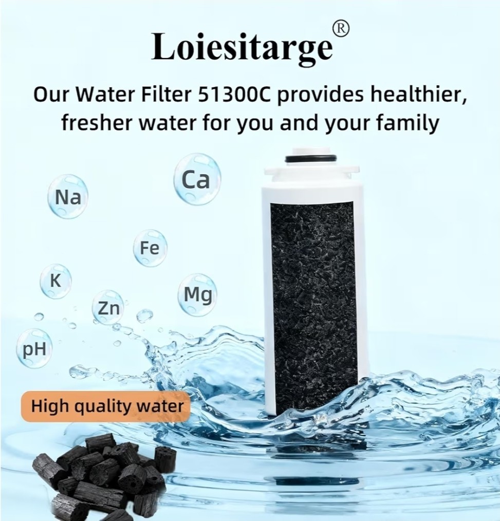 Water Filter Replacement Compatible With Elkay 51300C WaterSentry,