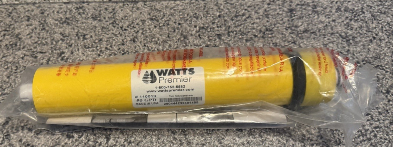Watts Premier 50GPD RO Thin Film Membrane Replacement, 110019