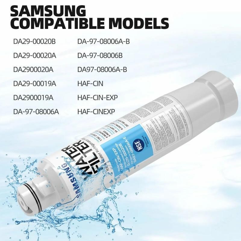 3PACK Genuine Samsung DA29-00020B HAF-CIN/EXP Refrigerator Water Filter (New)