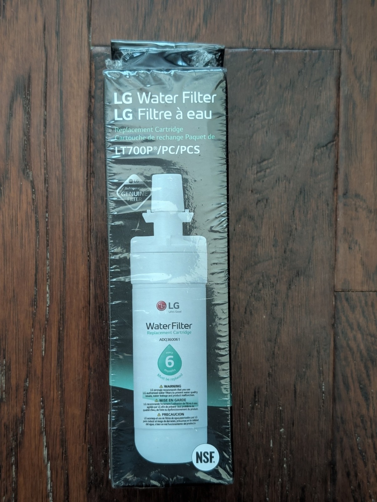 1 Pack Of LG LT700P Refrigerator Water Filter Replacement | FREE SHIPPING
