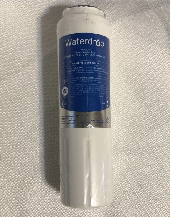 Waterdrop WD-F07 Replacement Filter 300 Gal Capacity Maytag UKF8001 Sealed E2