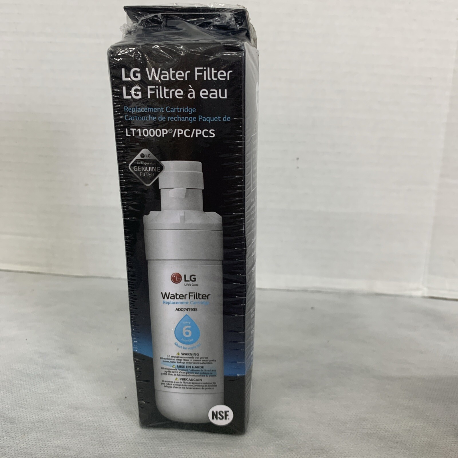 Genuine LG LT1000P / ADQ747935 /01 Replacement Refrigerator /Fridge Water Filter
